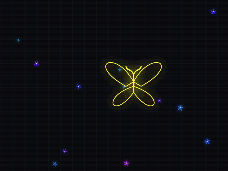 Neon Butterfly