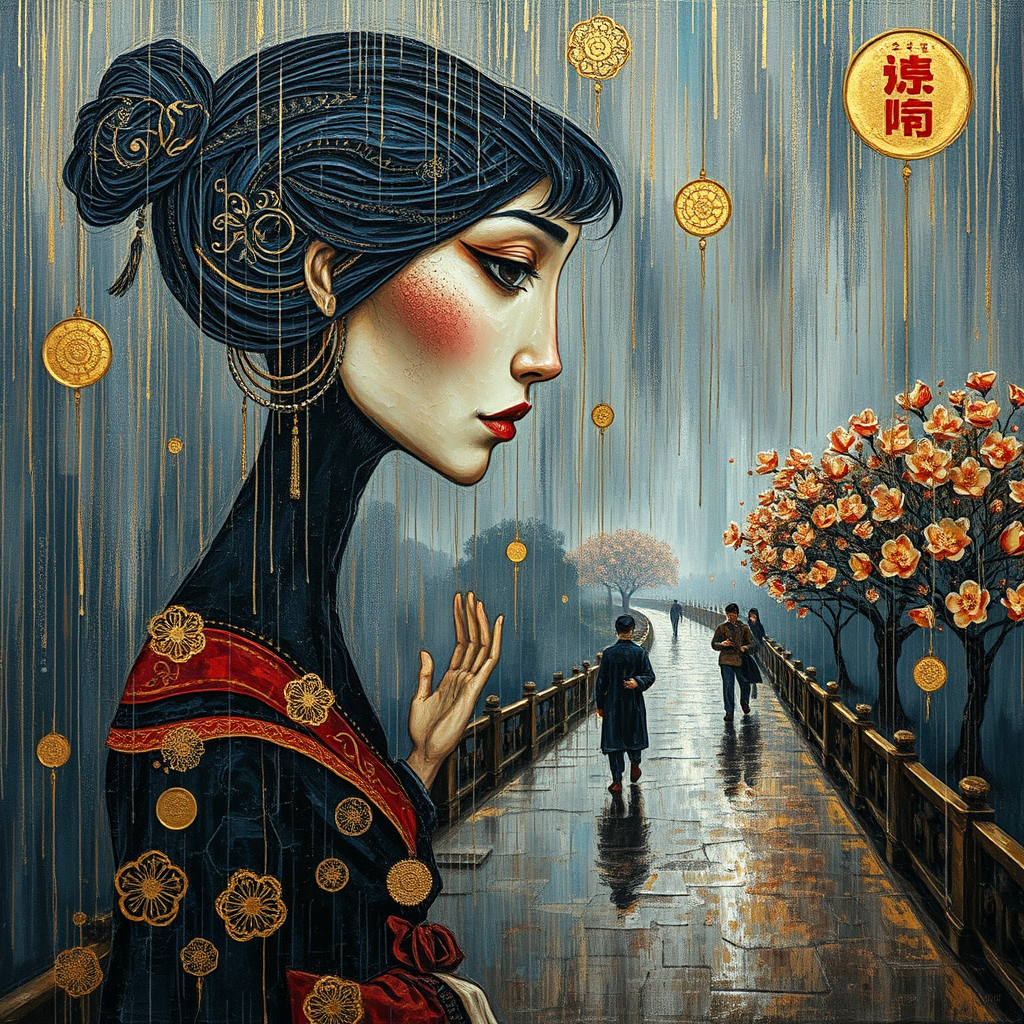 Whispers beneath the tinsel