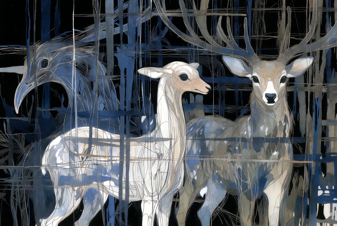 檻に閉じ込められて