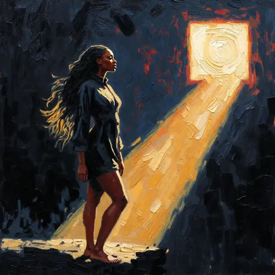 My Square Sunbeam Strengthens My Round Soul 