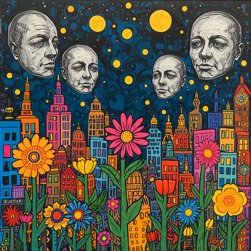 Where the Moon Keeps Faces and the City Learns to Bloom