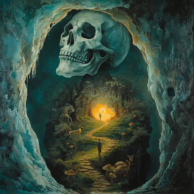 Passing through the heart of darkness to the light