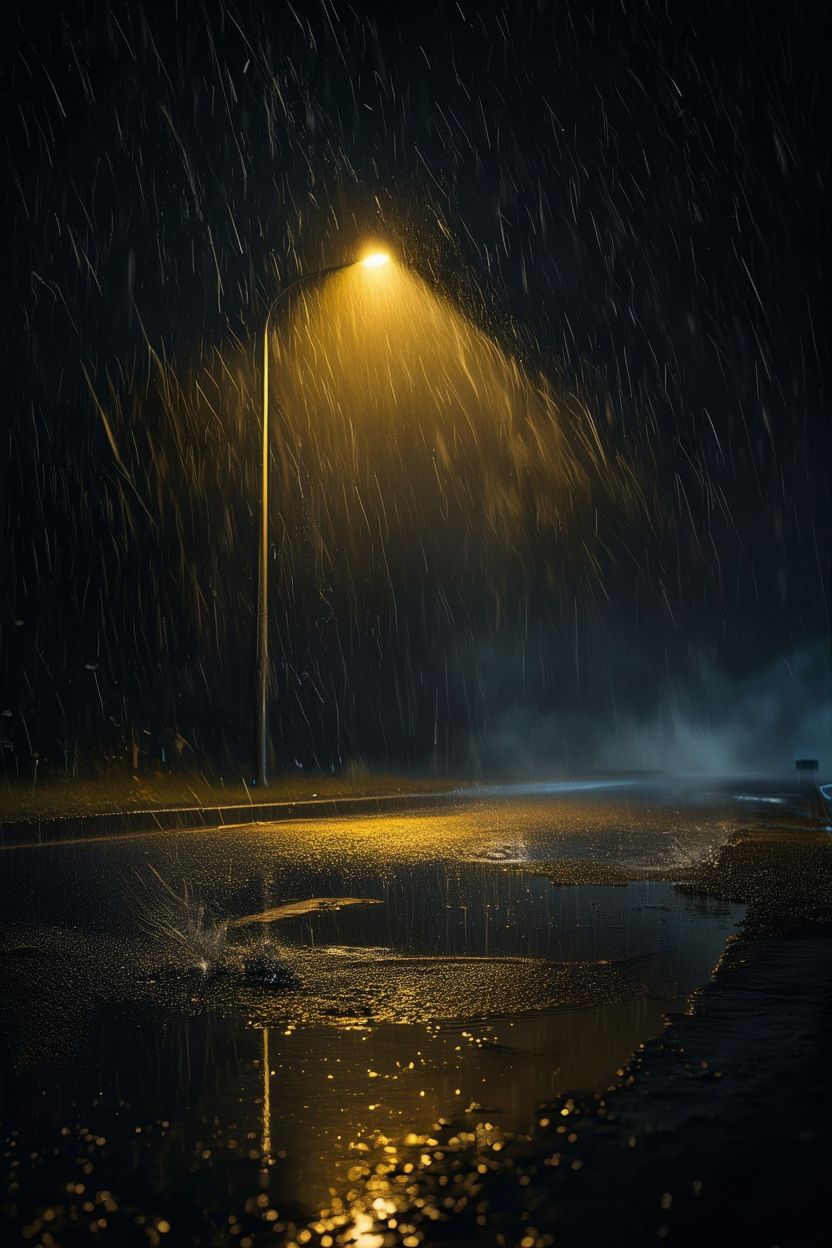 Rainy night 