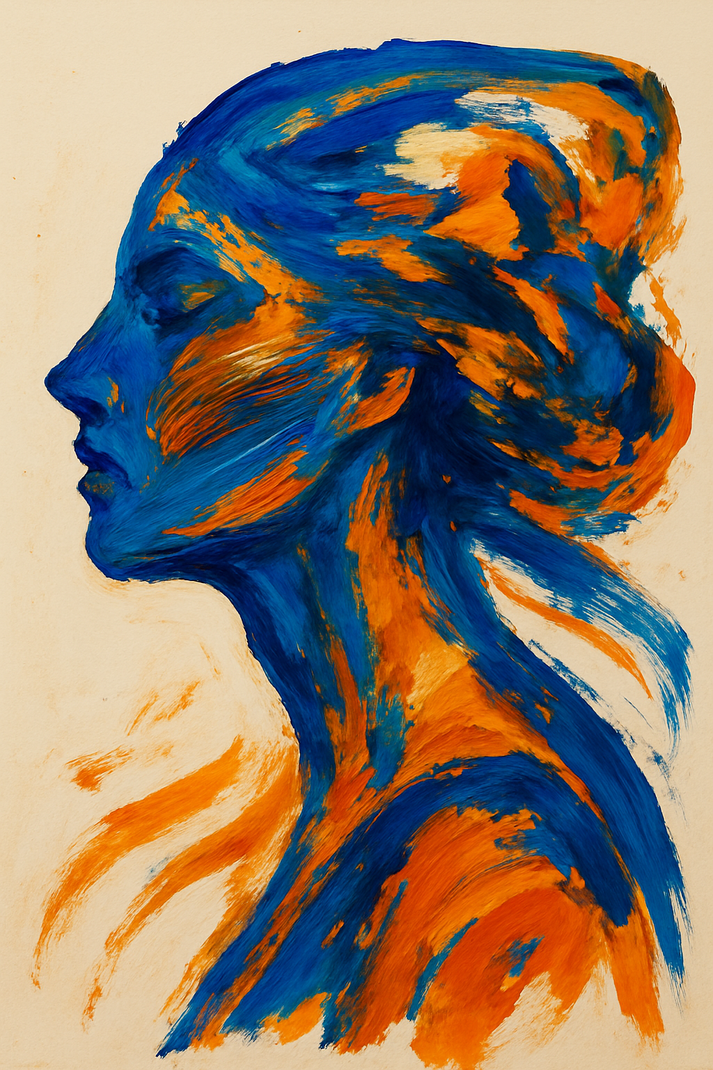 Between Blue and Orange