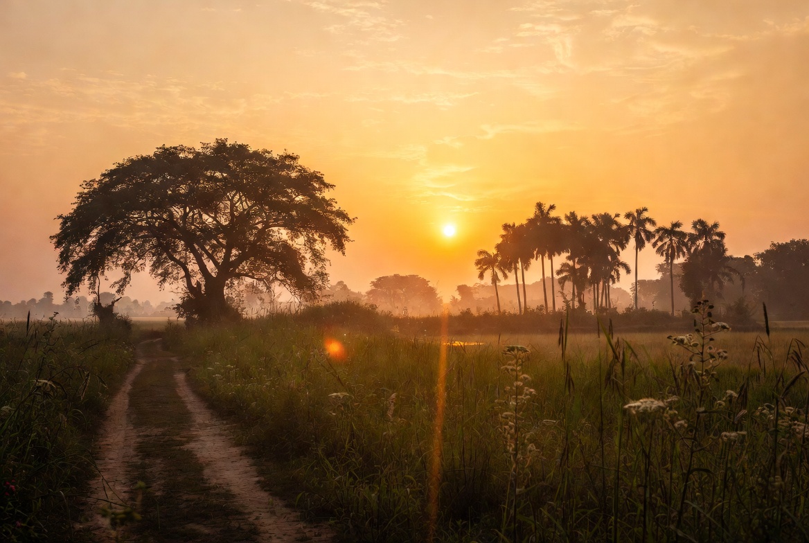 Where the Day Begins Slowly