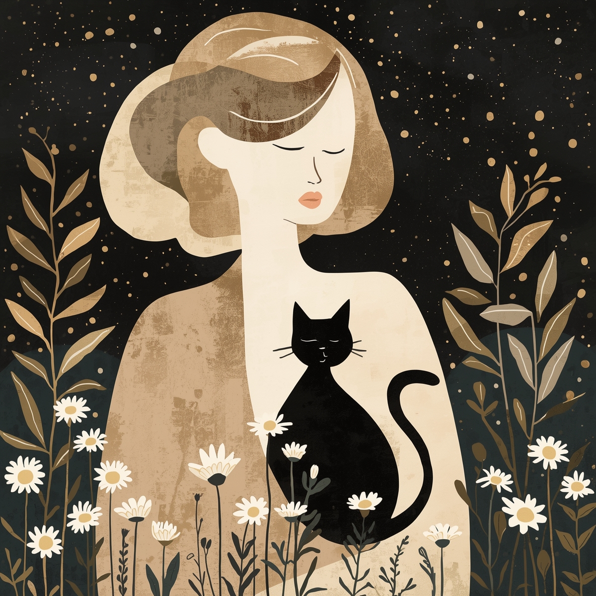 Dream of chamomile flowers