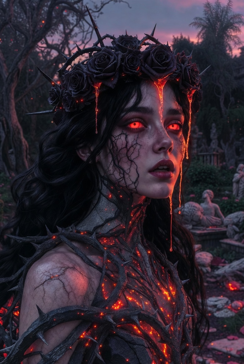 Flaming Flowers of Darkness